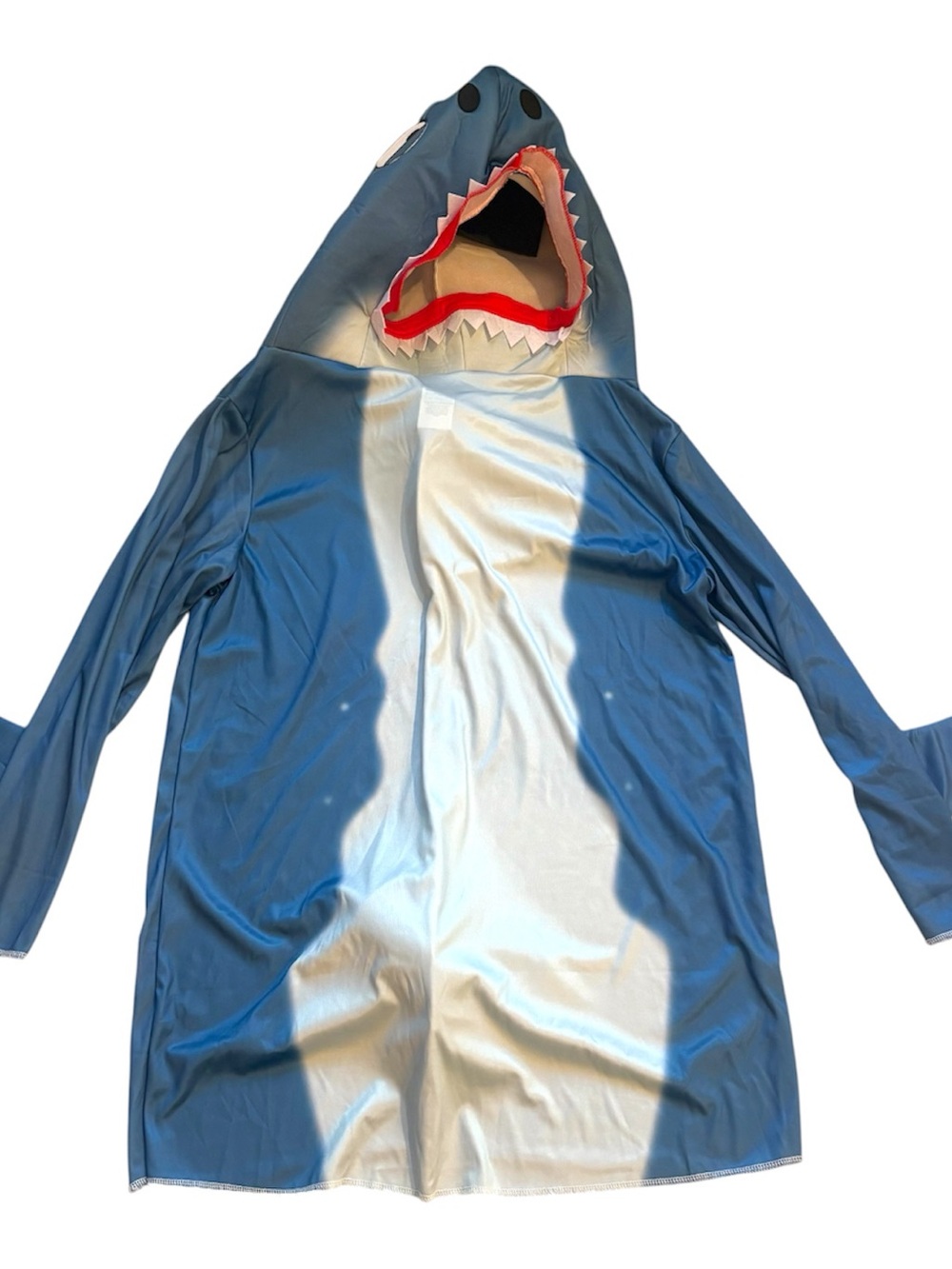 Shark Costume Adult Halloween Party Blue M Dress Up Unisex